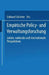 Empirische Policy- Und Verwaltungsforschung: Lokale, Nationale Und Internationale Perspektiven by Eckhard Schröter
