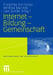Internet - Bildung - Gemeinschaft by Friederike Gross, Winfried Marotzki, Uwe Sander
