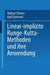 Linear-Implizite Runge-Kutta-Methoden Und Ihre Anwendung by Karl Strehmel, Rüdiger Weiner