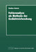 Fehleranalyse ALS Methode Der Gedächtnisforschung by Günther Kebeck
