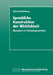Sprachliche Konstruktion Der Wirklichkeit: Metaphern in Therapiegesprächen by Sylvia Roderburg