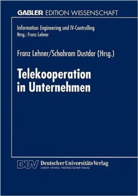 Telekooperation in Unternehmen by Franz Lehner, Schahram Dustdar
