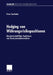 Hedging Von Währungsrisikopositionen: Einzelwirtschaftliche Funktionen Von Devisenterminkontrakten by Peter Seethaler