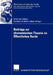 Beiträge Zur Ökonomischen Theorie Im Öffentlichen Recht by Anne van Aaken, Stefanie Schmid-Lübbert