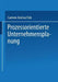 Prozessorientierte Unternehmensplanung: Analyse, Konzeption Und Praxisbeispiele by Carmen Andrea Fink