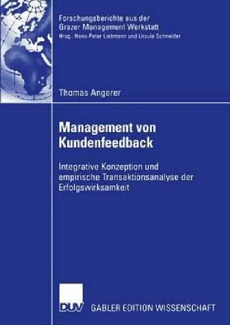 Management Von Kundenfeedback by Thomas Angerer