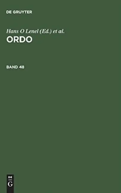 Ordo: Soziale Marktwirtschaft: Anspruch Und Wirklichkeit Seit Fünfzig Jahren by de Gruyter