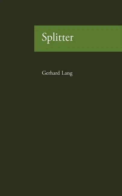 Splitter by Gerhard Lang