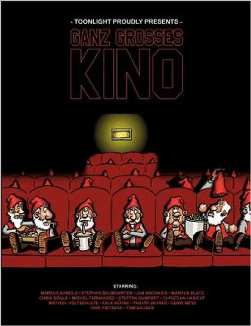 Ganz grosses Kino: Ein satirisches Kinocartoonbuch by Jahner, Philipp