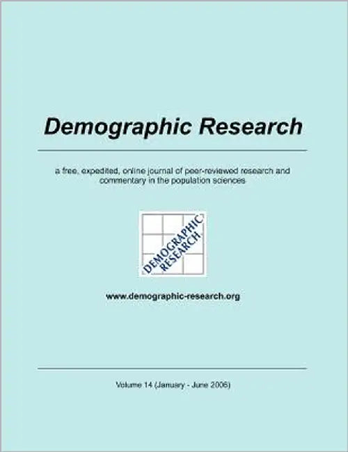 Demographic Research, Volume 14 by Demographic Research