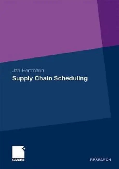 Supply Chain Scheduling by Jan Herrmann