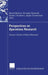 Perspectives on Operations Research: Essays in Honor of Klaus Neumann by Martin Morlock