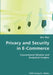 Privacy and Security in E-Commerce- Conventional Wisdom and Analytical Insights by Bin Mai