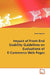 Impact of Front-End Usability Guidelines on Evaluations of E-Commerce Web Pages by Anshu Agarwal