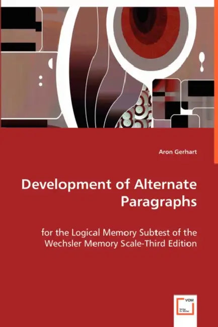Development of Alternate Paragraphs by Aron Gerhart