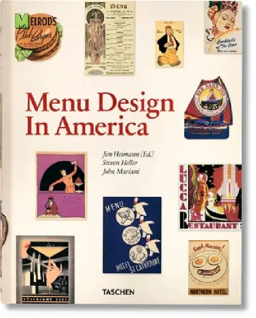 Menu Design in America by Steven Heller