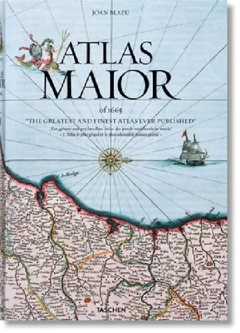 Joan Blaeu. Atlas Maior of 1665 by Joan Blaeu