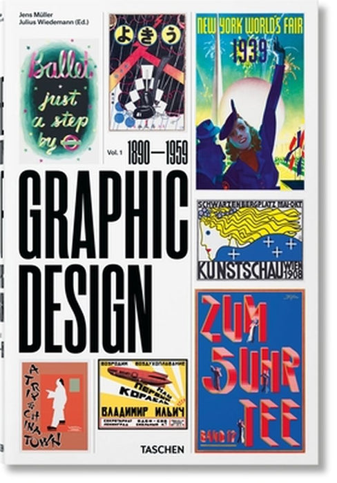 History of Graphic Design, Vol. 1: 1890-1959 by Jens Muller