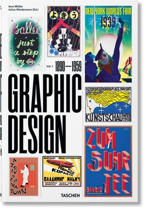History of Graphic Design, Vol. 1: 1890-1959 by Jens Muller