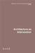 Dimensions. Journal of Architectural Knowledge by Katharina Voigt