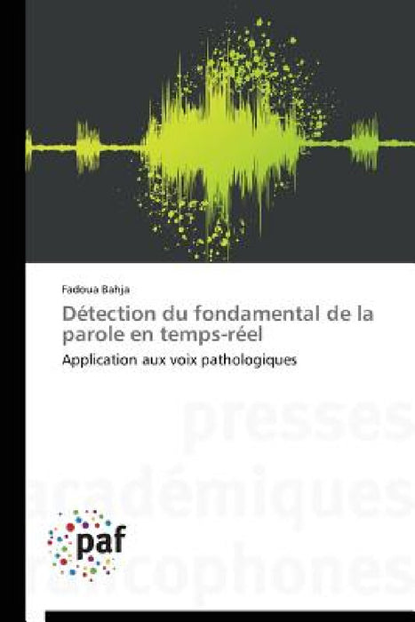 Détection du fondamental de la parole en temps-réel by Bahja-F