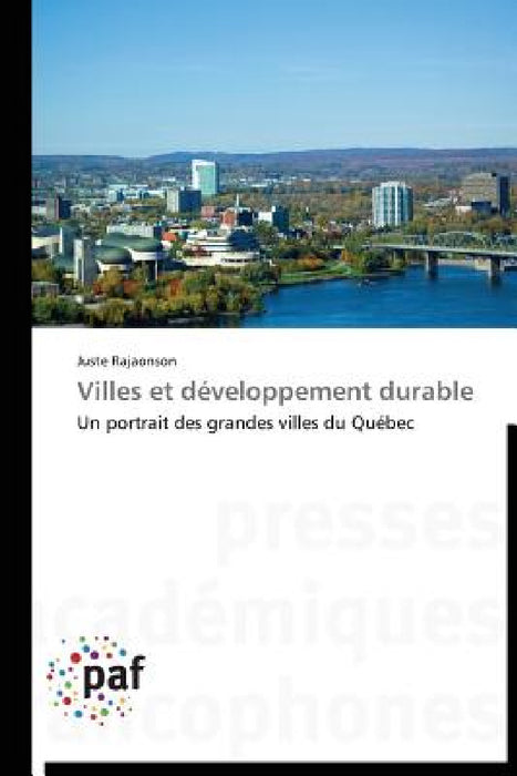 Villes Et Développement Durable by Rajaonson-J