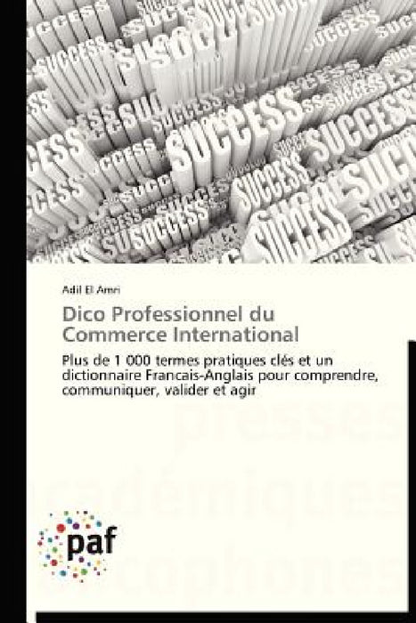 Dico Professionnel Du Commerce International by El Amri-A