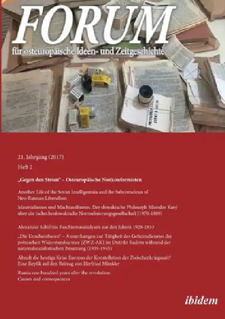 Forum für osteuropäische Ideen- und Zeitgeschichte by Leonid Luks, Gunter Dehnert, Nikolaus Lobkowicz