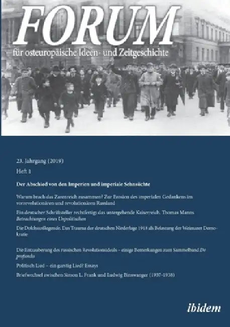 Forum für osteuropäische Ideen- und Zeitgeschichte by Leonid Luks, Gunter Dehnert, Nikolaus Lobkowicz