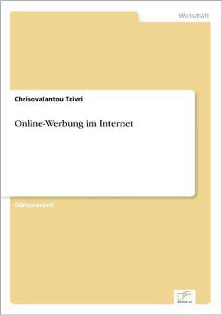Online-Werbung im Internet by Tzivri, Chrisovalantou