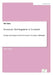 Economic Development in Scotland: Changes and Prospects for the Economic Core Region Edinburgh by Tim Alers