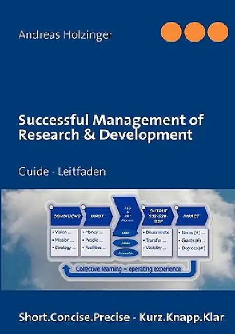 Successful Management of Research & Development by Andreas Holzinger