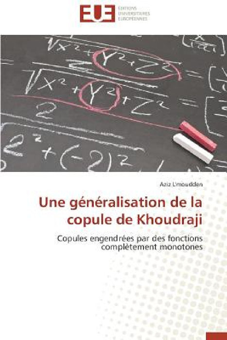 Une Généralisation de la Copule de Khoudraji by L. Moudden-A