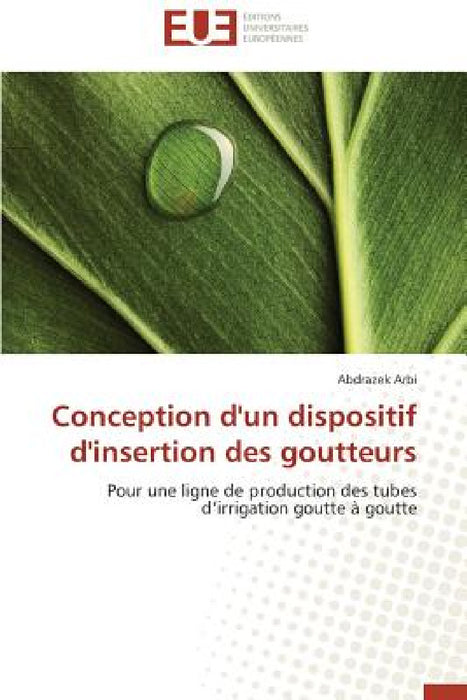 Conception d'un dispositif d'insertion des goutteurs by Arbi-A