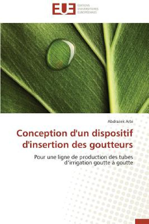 Conception d'un dispositif d'insertion des goutteurs by Arbi-A