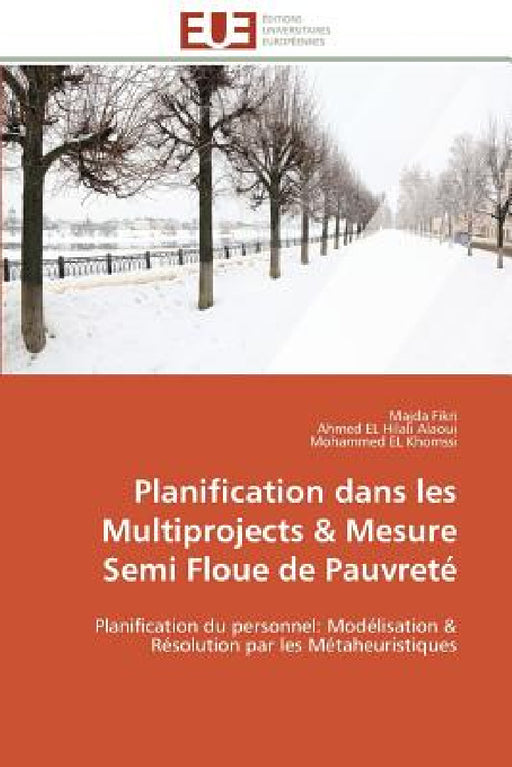 Planification Dans Les Multiprojects Mesure Semi Floue de Pauvreté by Collectif