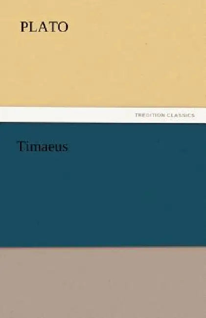 Timaeus by Plato