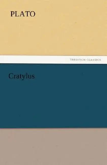 Cratylus by Plato