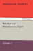 Narrative and Miscellaneous Papers - Volume 1 by Thomas de Quincey