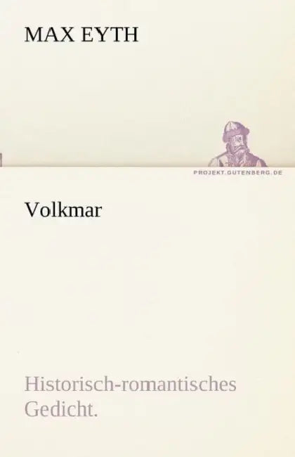 Volkmar by Max Eyth