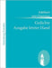Gedichte Ausgabe letzter Hand by Chamisso, Adelbert Von