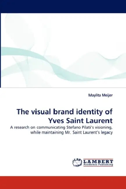 The visual brand identity of Yves Saint Laurent by Maylita Meijer