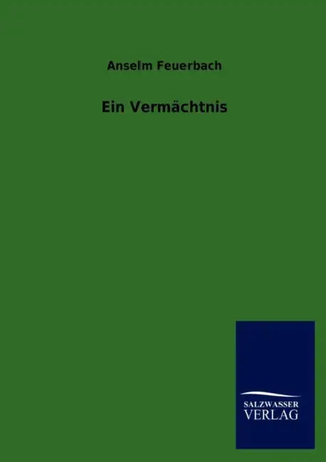 Ein Vermächtnis by Anselm Feuerbach