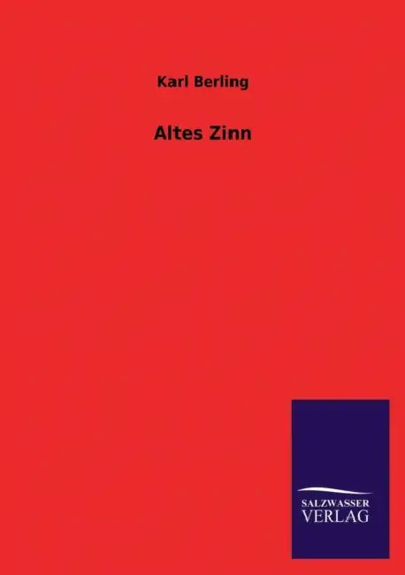 Altes Zinn by Karl Berling