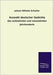 Auswahl Deutscher Gedichte by Schaefer, Johann Wilhelm