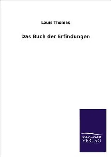 Das Buch Der Erfindungen by Thomas, Louis