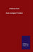 Zum ewigen Frieden by Immanuel Kant