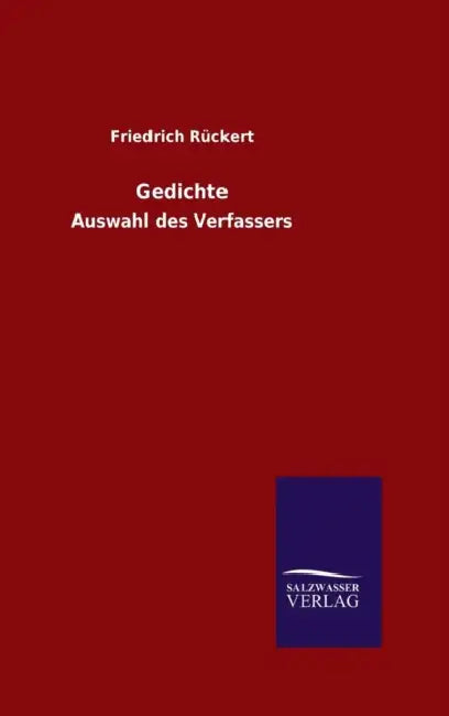 Gedichte by Friedrich Rückert