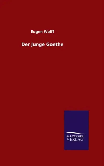 Der junge Goethe by Eugen Wolff