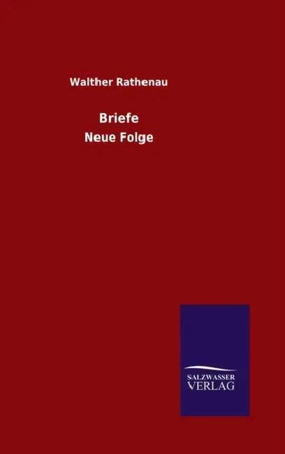Briefe by Walther Rathenau